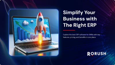 ERP software for small business dashboard example